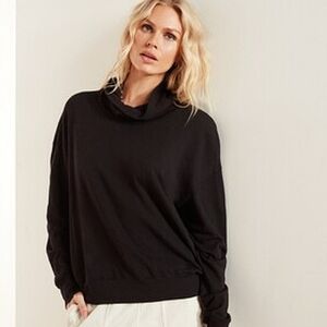 James Perse Cowl Neck Sweat Top